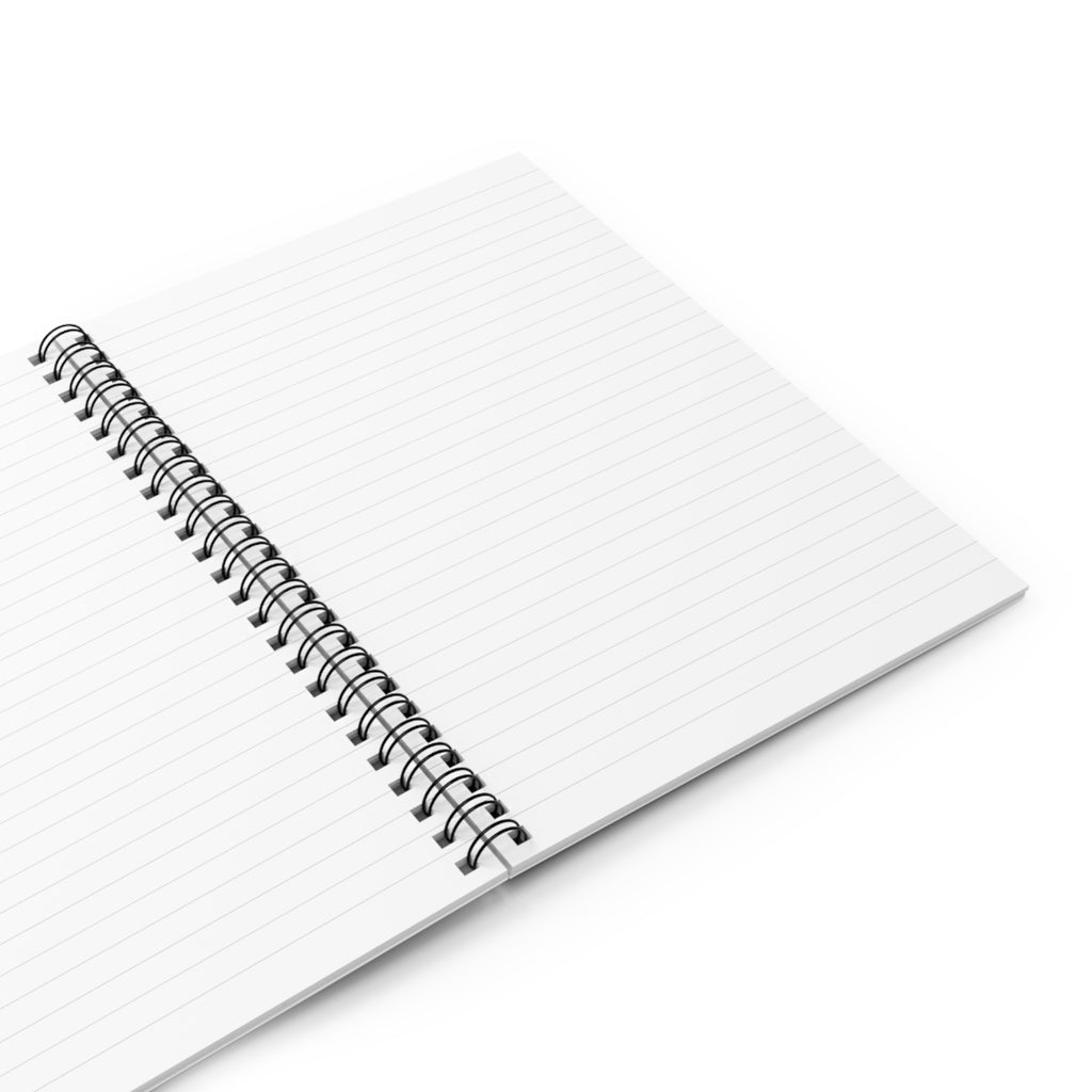 Let Your Light Shine Spiral Notebook — Floral Inspirational Ruled Journal
